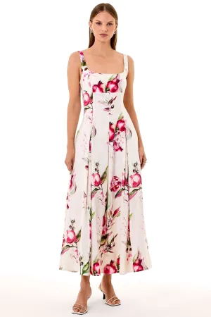 ALEXANDRA DRESS - NALA POMEGRANATE