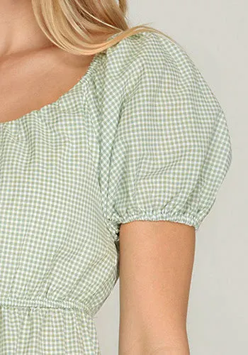 Apple Of My Eye Gingham Dress
