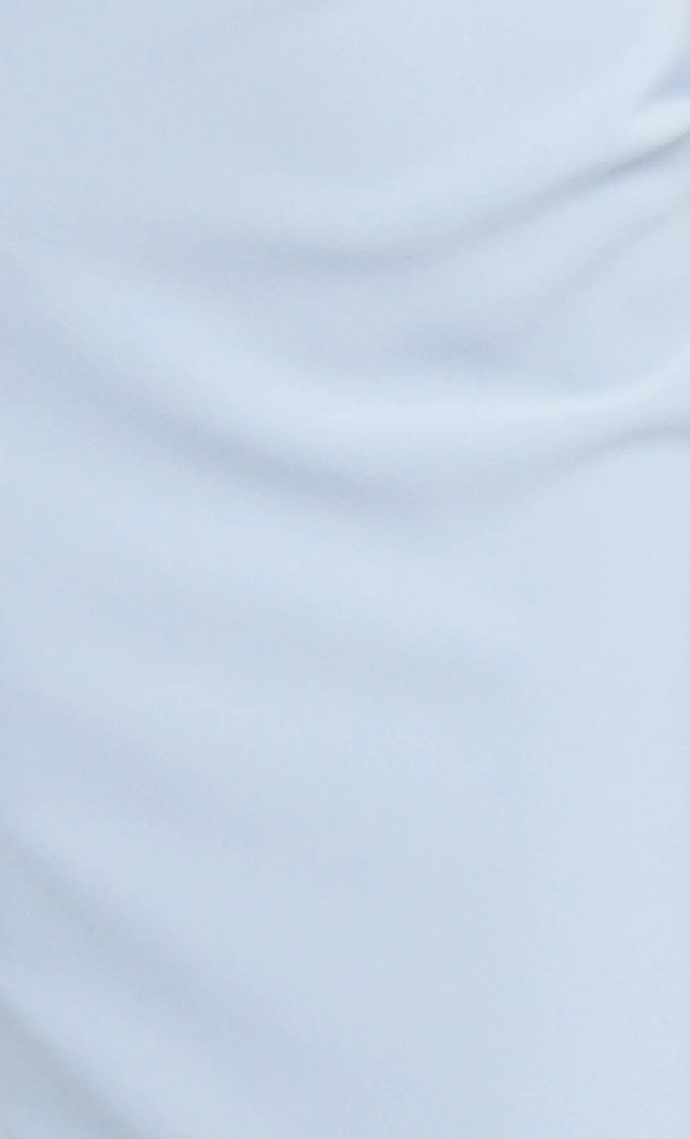 BE MINE SQUARE NECK DRESS - DUSTY BLUE