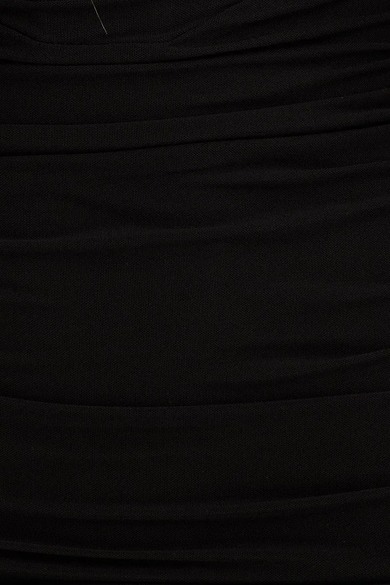 Black Bodycon Party Dress