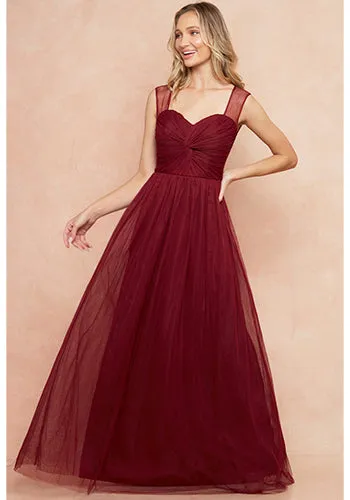 Clementine Dress in Burgundy
