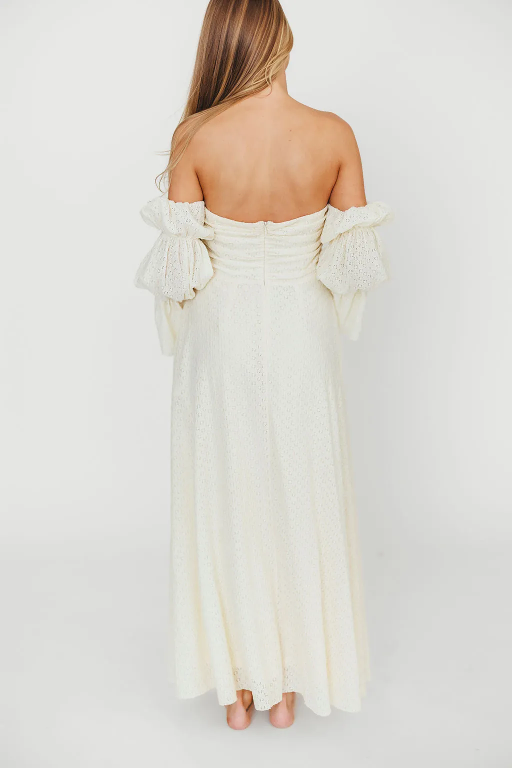 Corrine Tiered Sleeve Maxi Dress with Pockets in Light Butter Yellow - Bump Friendly - PRE-ORDER