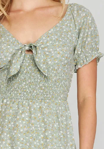 Cottage Fair Dress in Sage