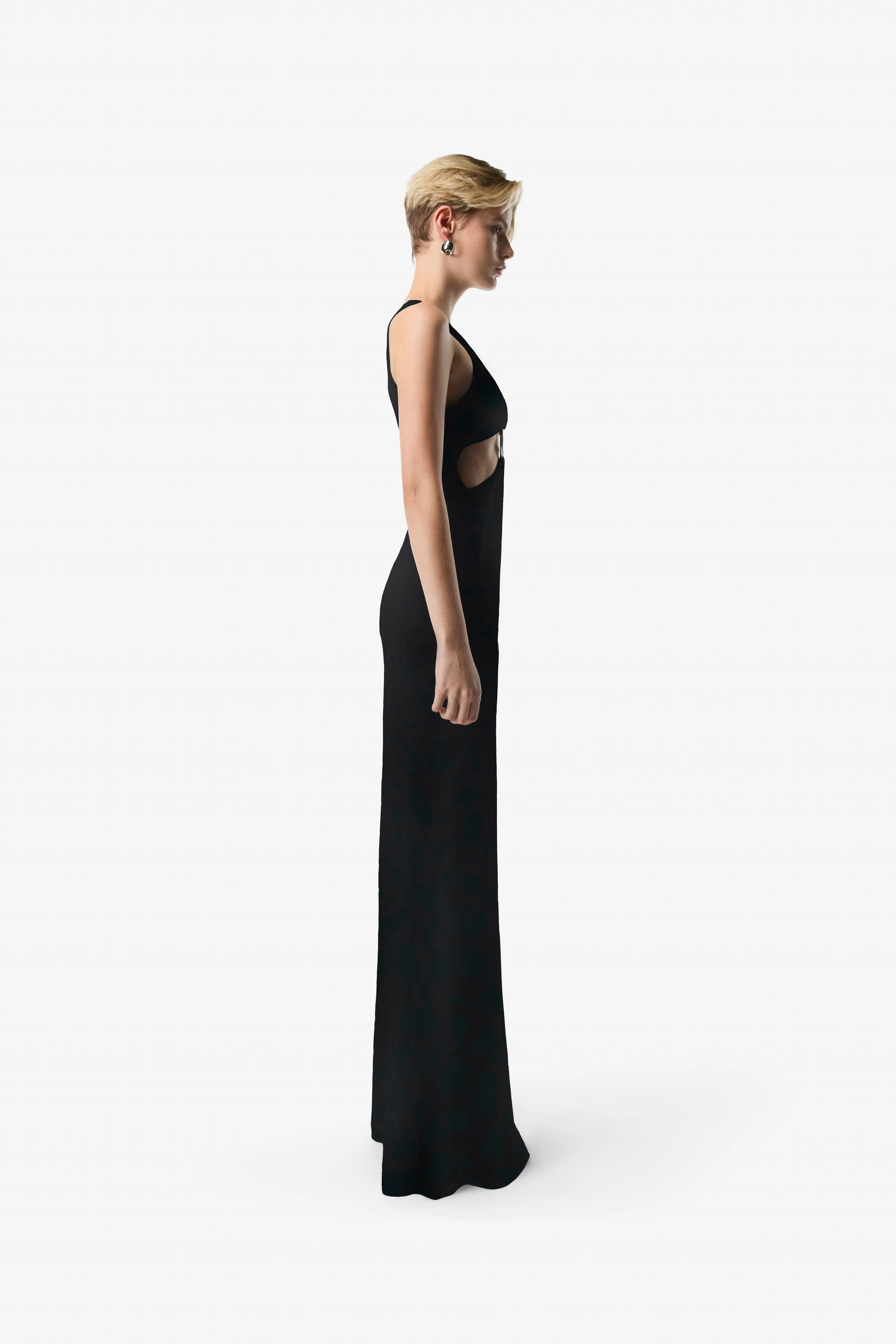 Cut-Out C-Logo Dress