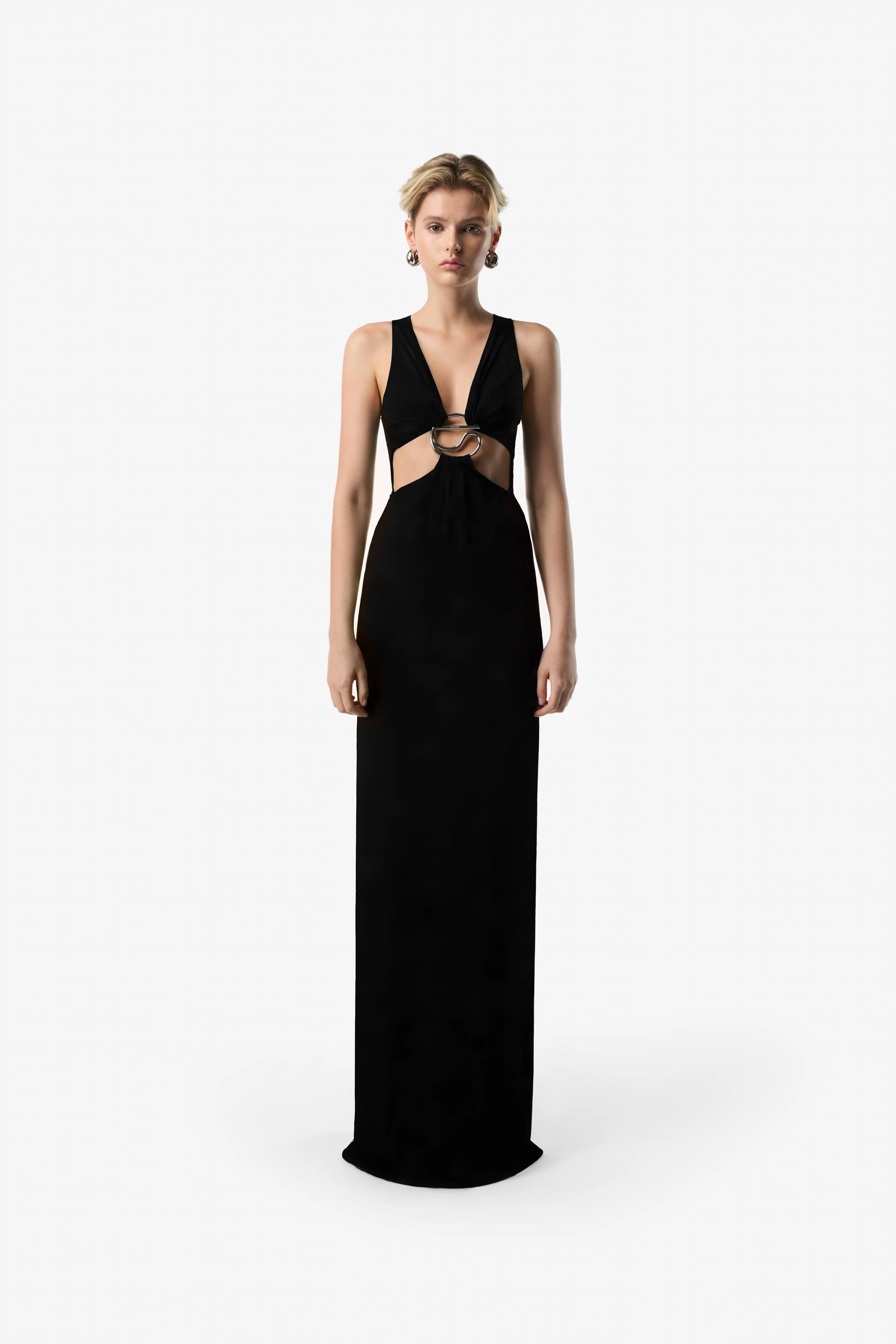 Cut-Out C-Logo Dress