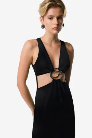 Cut-Out C-Logo Dress