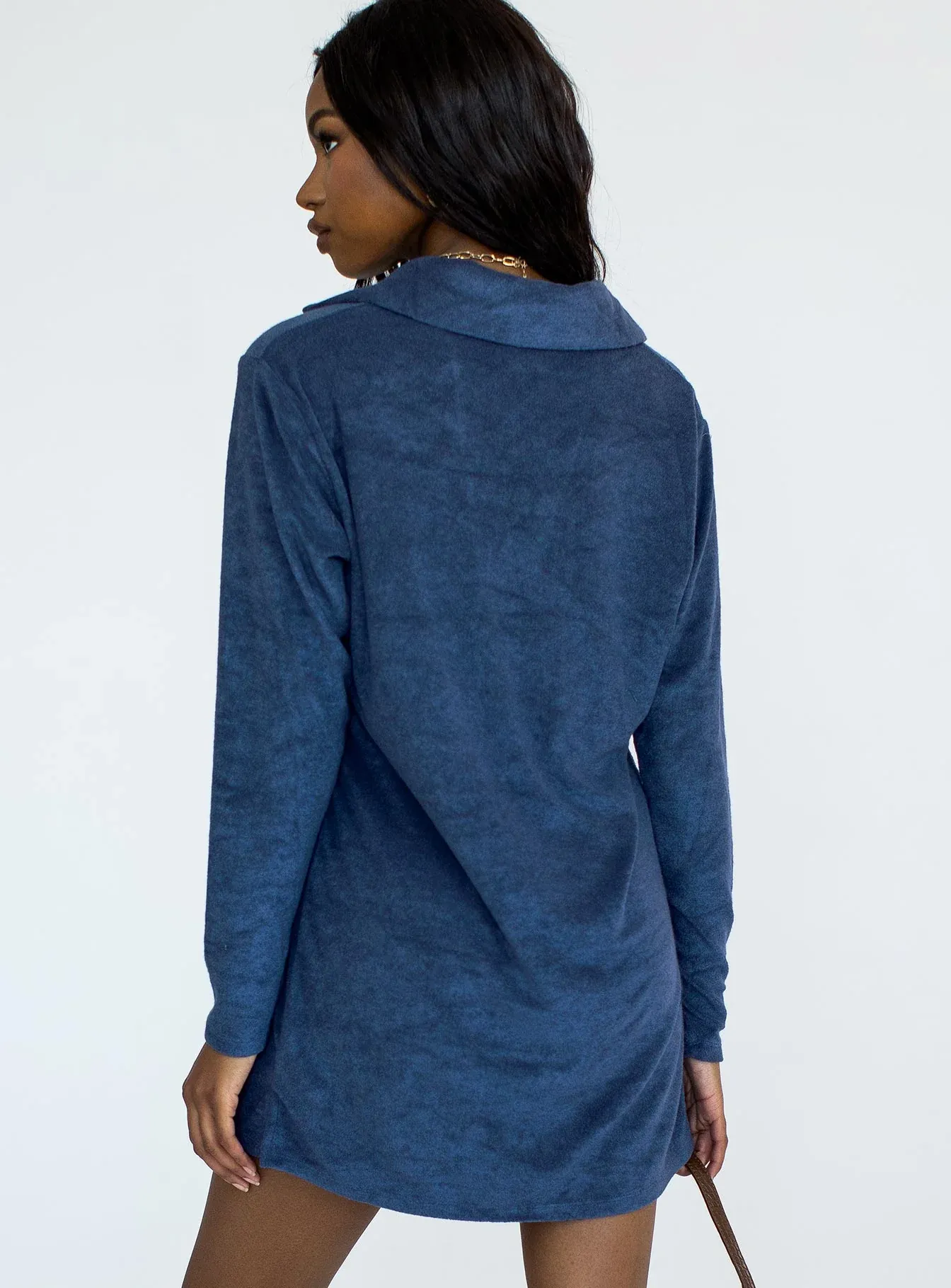Farah Mini Dress Navy