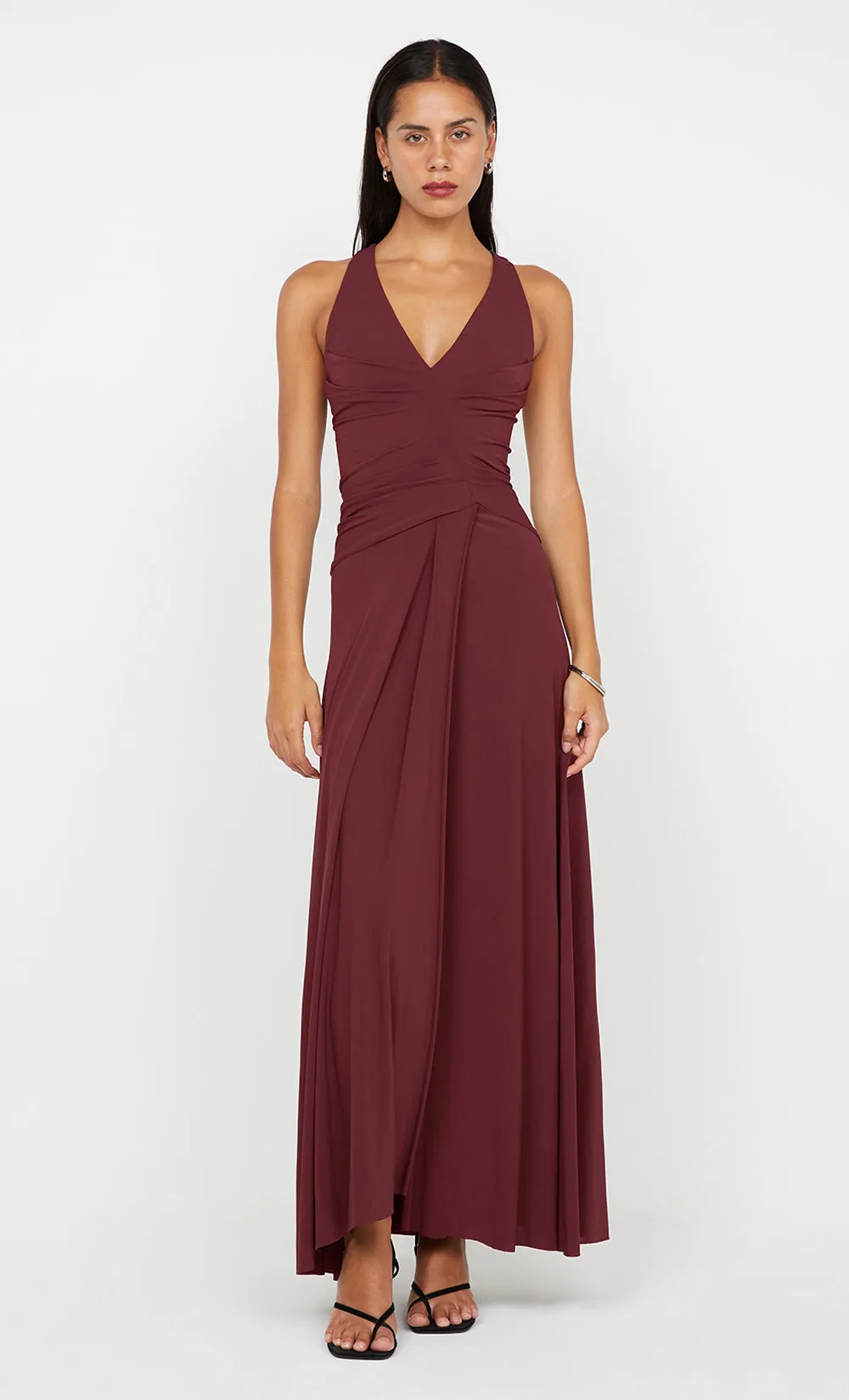 GRETA GOWN - CHERRY COLA