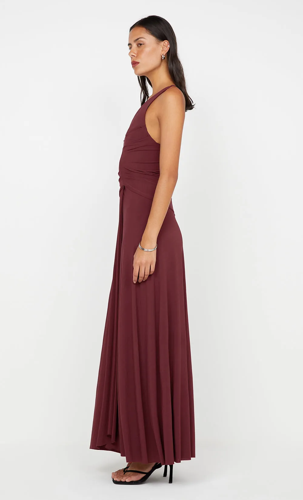 GRETA GOWN - CHERRY COLA