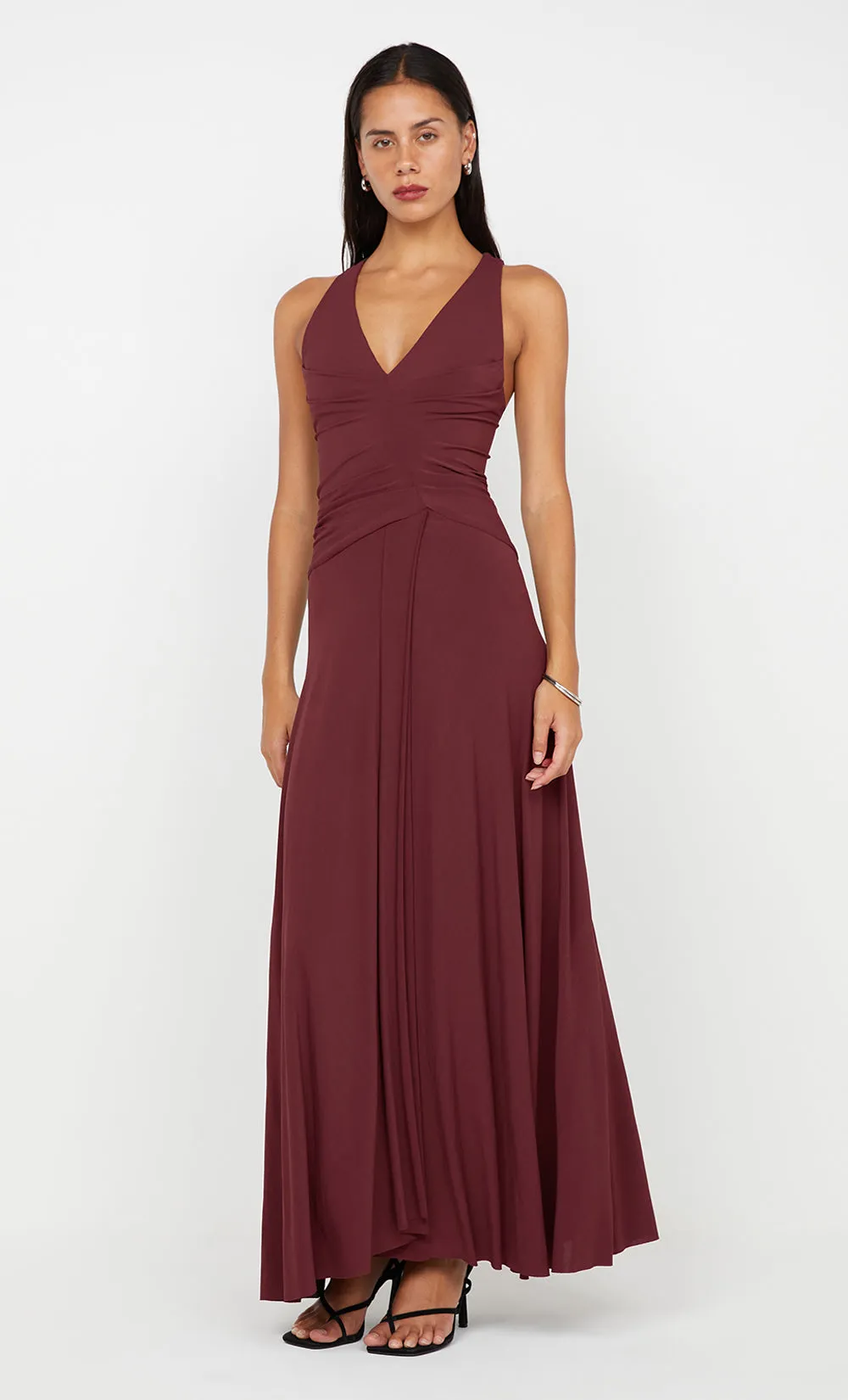 GRETA GOWN - CHERRY COLA