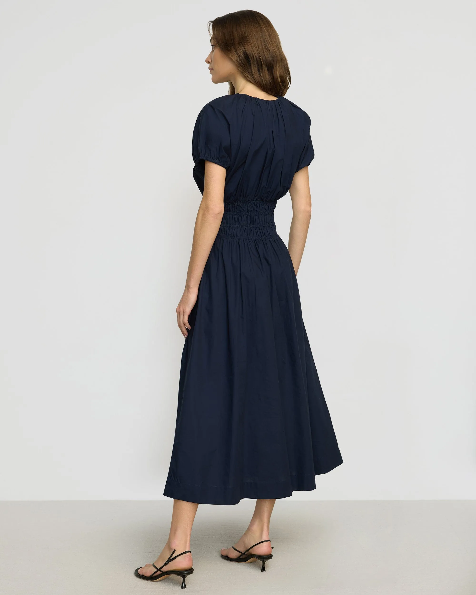 Kyla Organic Cotton Blouson Dress