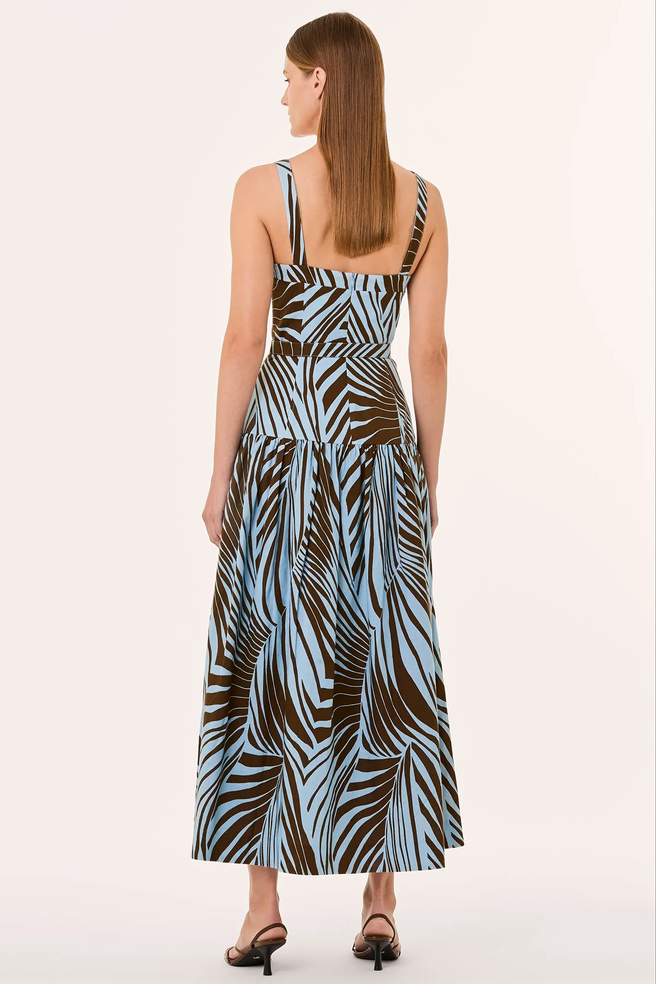 LIDIA DRESS - RHEA SKY PALM