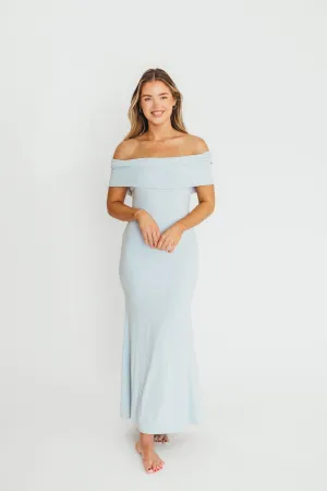Monroe Maxi Dress in Blue - Bump Friendly (Small Restock for Sold Out Sizes - End of May)