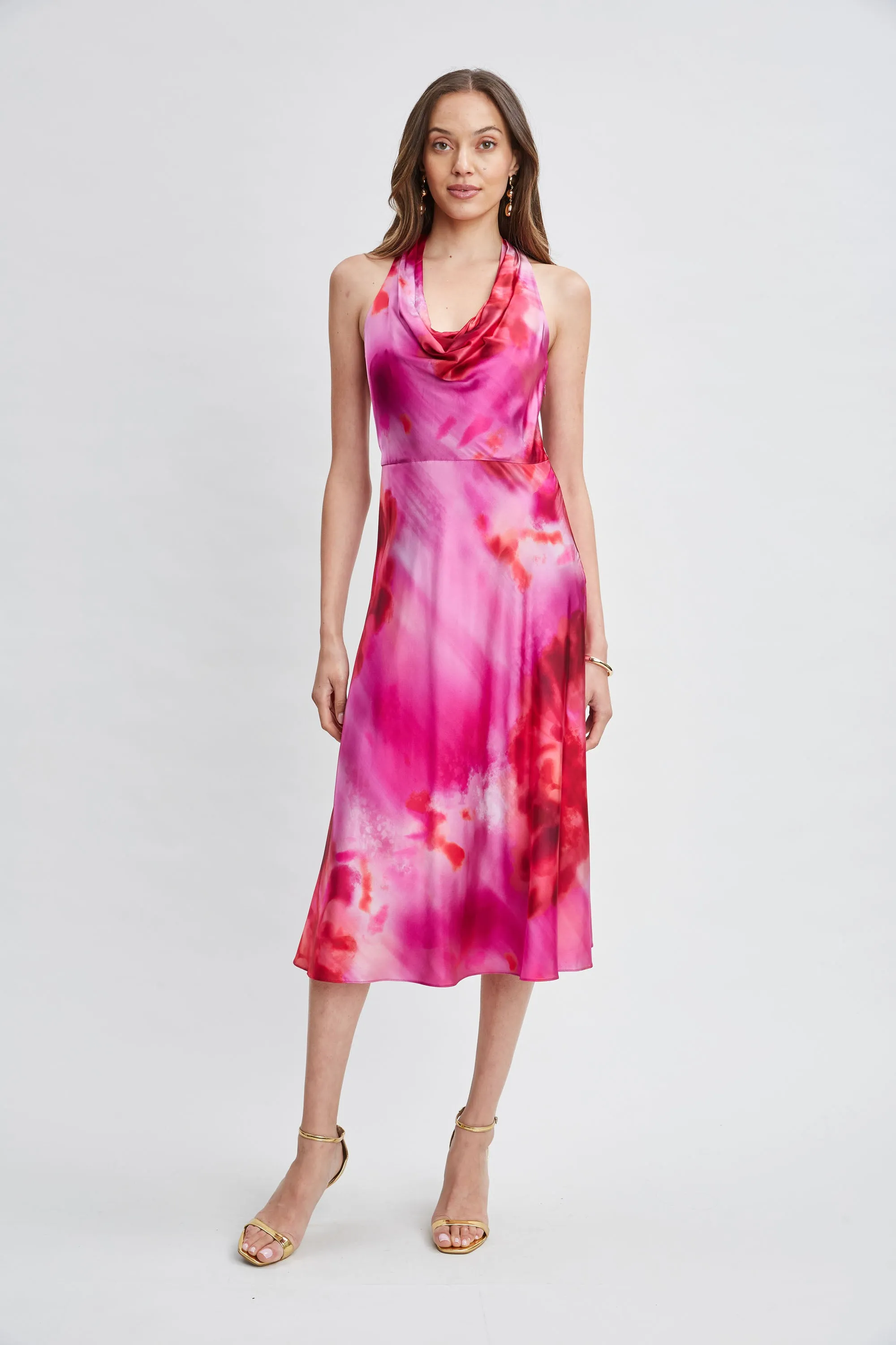 Venetian Glass Halter Dress